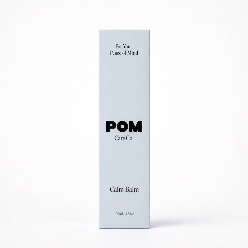 POM Calm Balm Box on white background